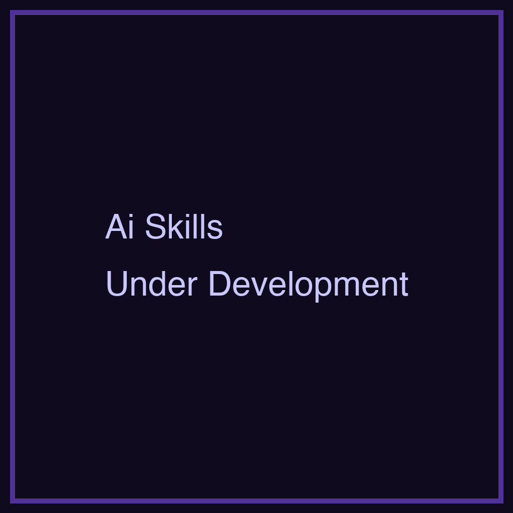 AI Skills