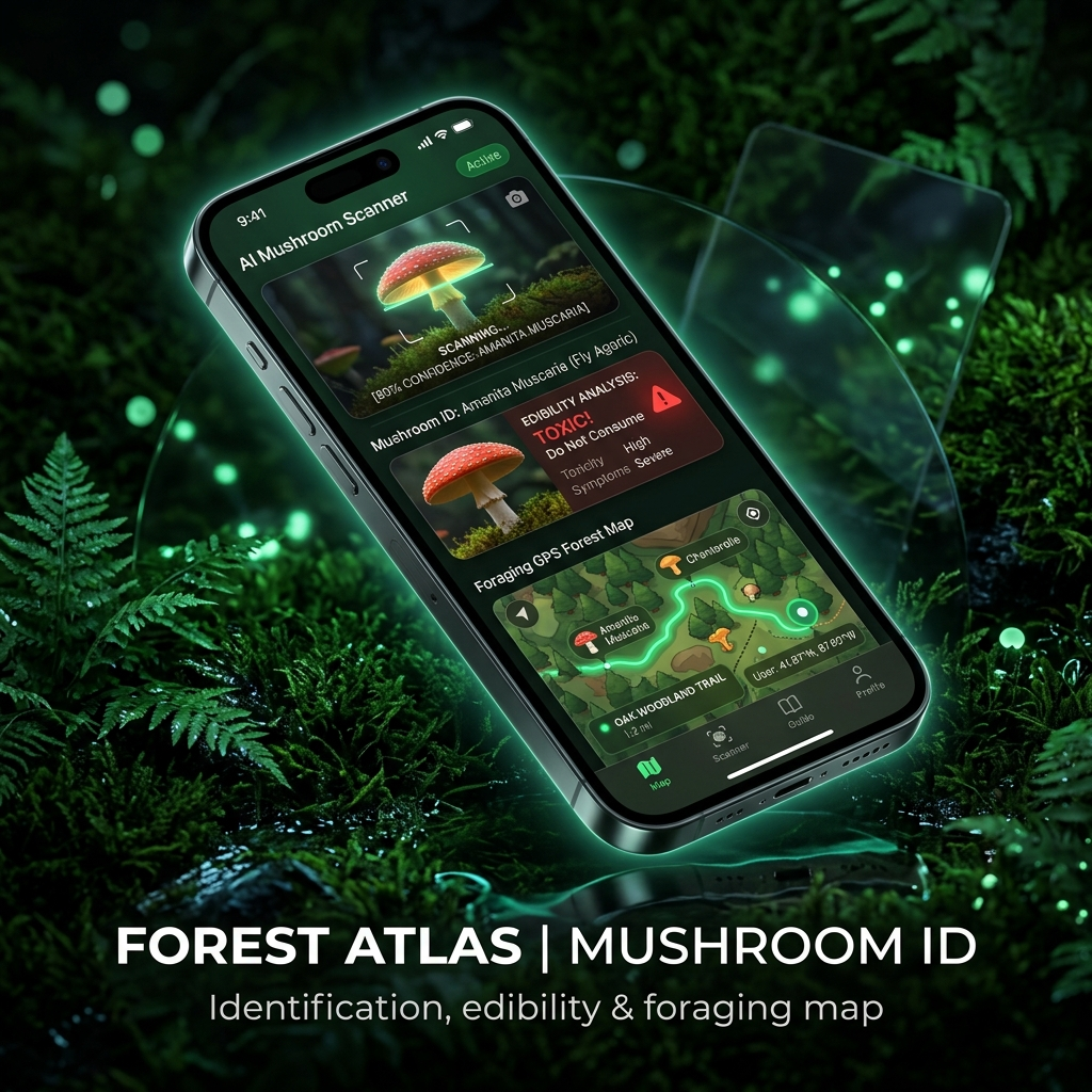 Forest Atlas – Mushroom ID & Map