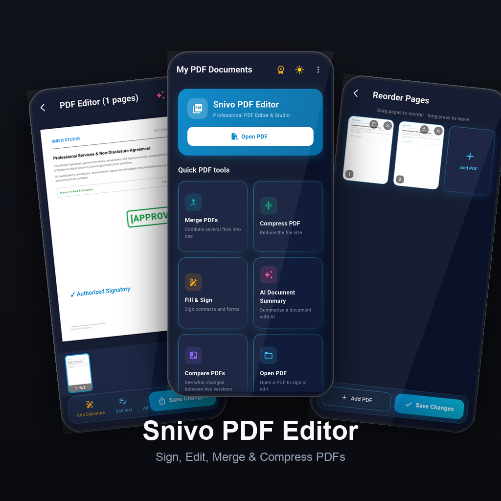 Snivo PDF Editor