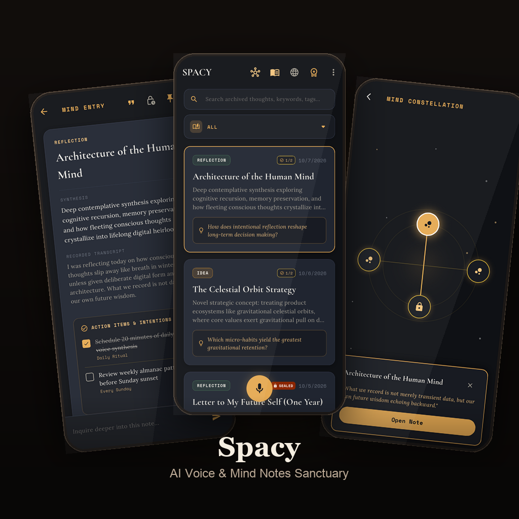 Spacy – AI Voice & Mind Notes